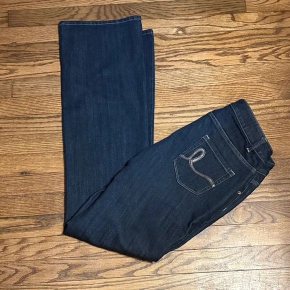 Terry Lewis Women’s Dark Blue Bootcut Jeans - Unbranded - Picture 7 of 8